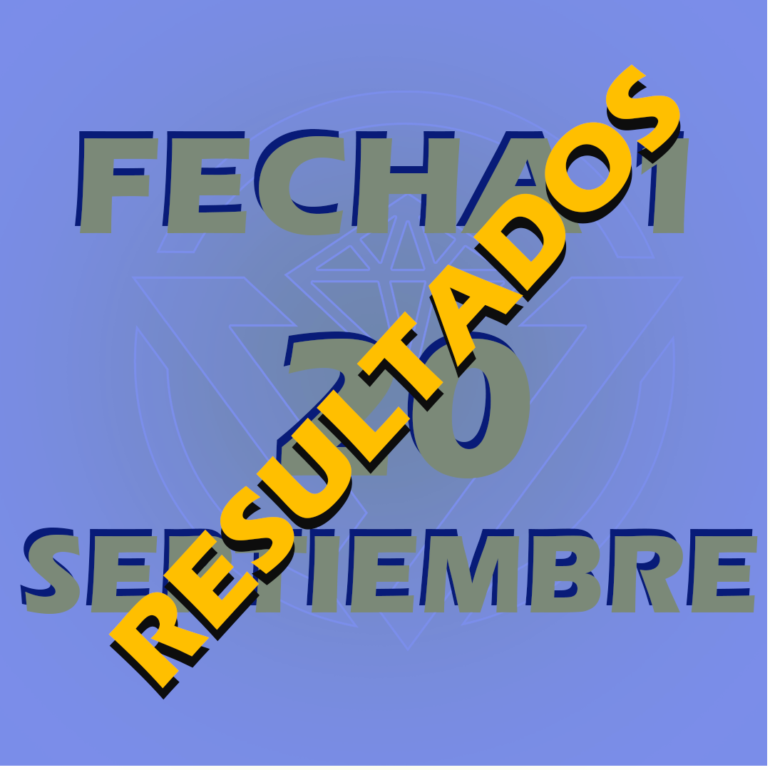 Click para descargar los resultados de la Fecha 1